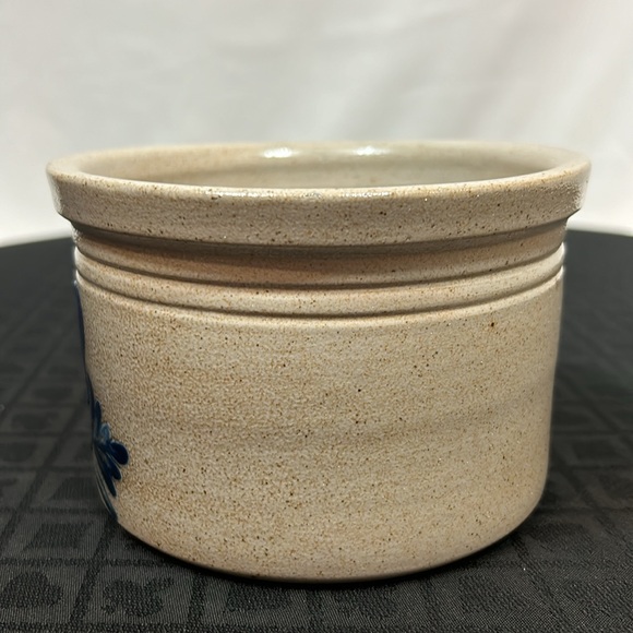 David Eldreth Salt Glaze Heart Crock, Vintage, Artist Signed Pottery 1989 - Picture 2 of 11